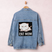 JACKET DENIM CUTE CAT MOM (Hangar)