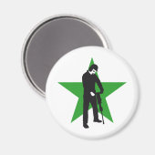 jackhammer worker magneet (Voorkant / Achterkant)