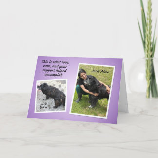 Jacki TCHS Thank You Kaart