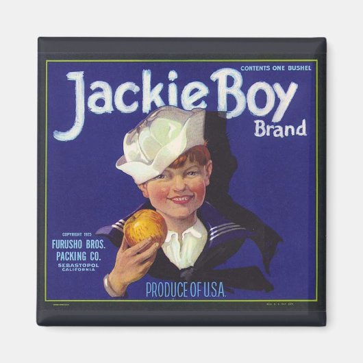 Jackie Boy Magneet (Voorkant)