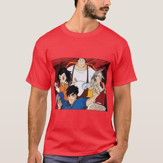 JACKIE CHAN ADVENTURES T-SHIRT (Voorkant)