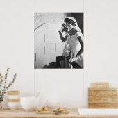 Jackie Kennedy: 1953 Poster (Keuken)