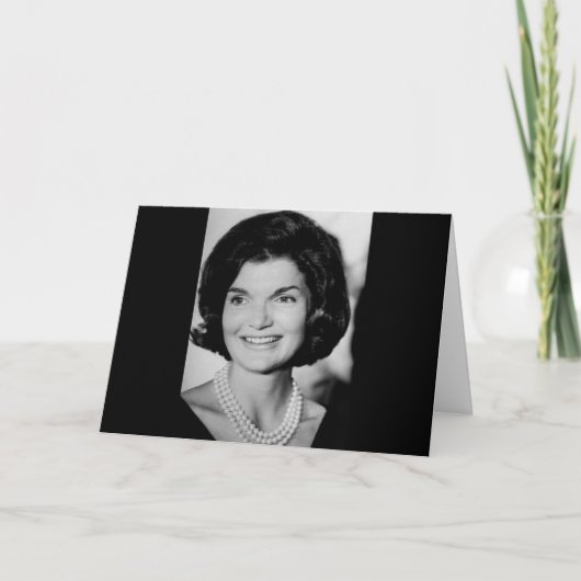 Jackie Kennedy Kaart (Voorkant)