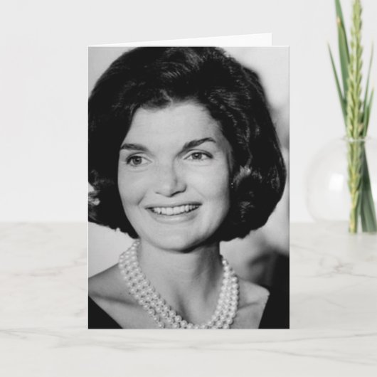Jackie Kennedy Kaart (Voorkant)