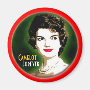 Jackie Kennedy magnet Magneet