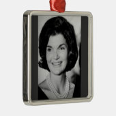 Jackie Kennedy Metalen Ornament (Rechts)
