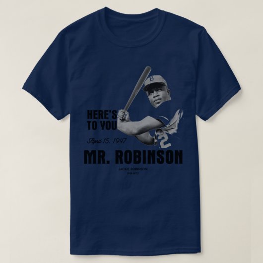 Jackie Robinson T-shirt (Design voorkant)