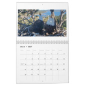 Jackie & Shadow - Calendrier de l'aigle à gros our (Mar 2027)