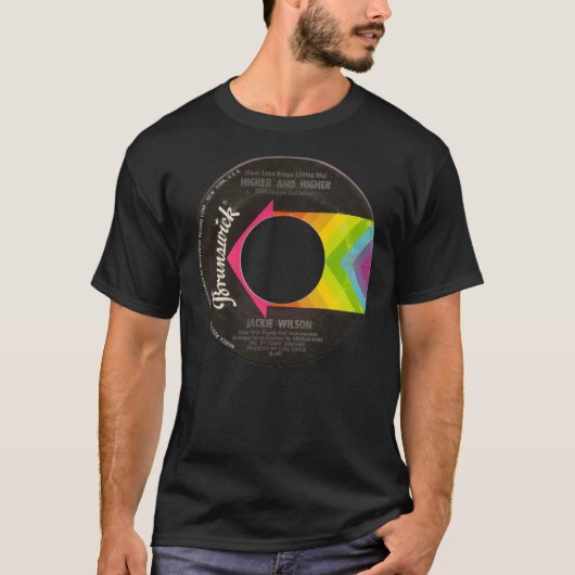 Jackie Wilson Higher and Higher label Classic T-Sh T-shirt (Voorkant)