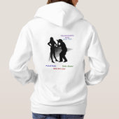 Jackie's gepersonaliseerde hoodie (Achterkant)