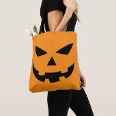 Jackolantern font face au sac fourre-tout à (De près)