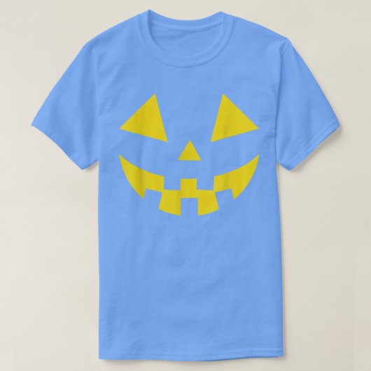 Jackolantern Halloween Pumpkin Face Jack O' Lanter T-shirt (Design voorkant)