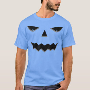 JackOLantern Pumpkin Face Halloween  T-shirt