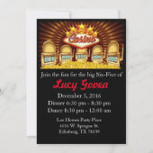 Jackpot Birthday uitnodiging (Voorkant)