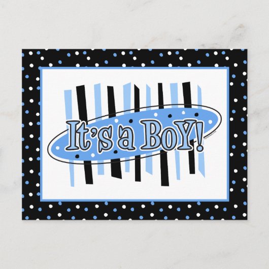 Jackpot C'est un garçon Baby shower Invitation Voi (Devant)