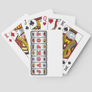 Jackpot Fruitautomaat Speelkaarten (licht)