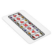 Jackpot Slot Machine Magneet (licht) (Rechterzijde)