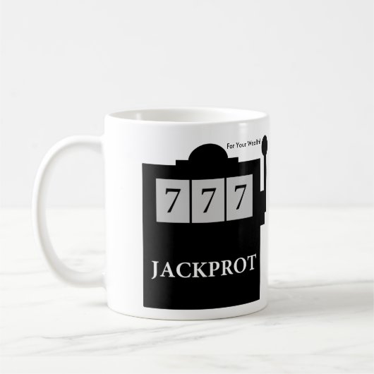 Jackprot! Gokautomaat Dr. Steve Brule Mug Koffiemok (Links)