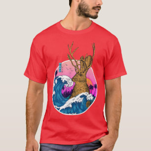 Jackrabbit Wilde  Retro Aesthetic Japan Wave T-shirt