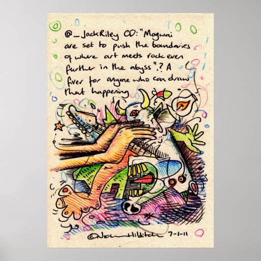 @_JackRiley's vingerafdruk Poster (Voorkant)