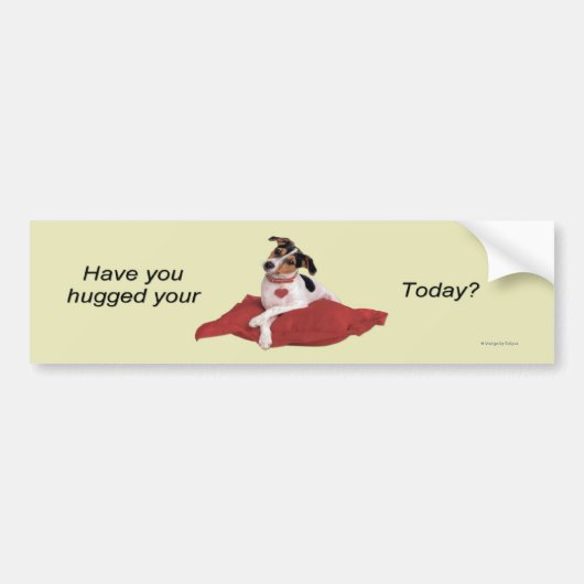 jackrussell_bumpersticker bumpersticker (Voorkant)