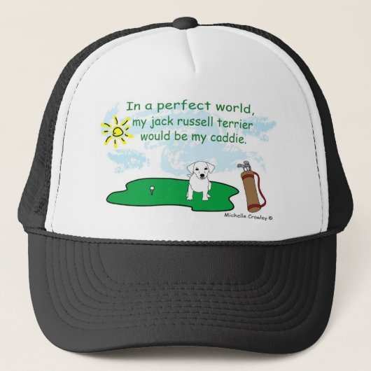 JackRussellWt Trucker Pet (Voorkant)
