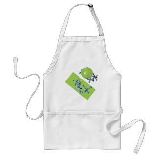 Jacks en Ball Lime Green Classic Speelgoed Apron Standaard Schort