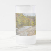 Jacks Fork Automne Frosted Glass Beer Mug (Centre)