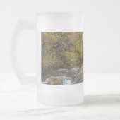 Jacks Fork Automne Frosted Glass Beer Mug (Gauche)