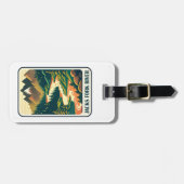 Jacks Fork River Missouri kleuren Bagagelabel (Voorkant horizontaal)