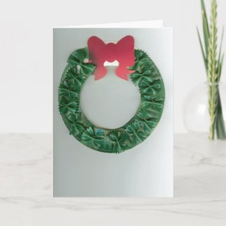 Jack's Holiday Wreath Feestdagen Kaart