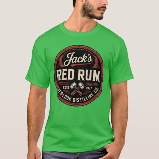 Jack's Red Rum T-shirt (Voorkant)