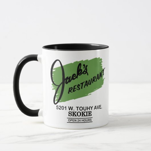 Jack's restaurant, Skokie, Illinois Mok (Links)