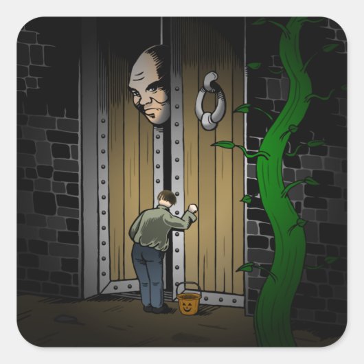 Jacks Trick or Treat sticker (Voorkant)