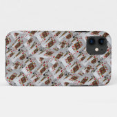 Jack's Wild: een verstrooiing van pokerkaarten Case-Mate iPhone Case (Achterkant (horizontaal))