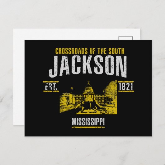 Jackson Briefkaart (Voorkant / Achterkant)