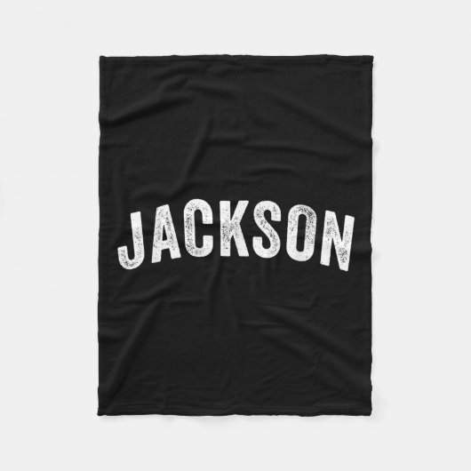 Jackson Clic Fleece Deken (Voorkant)