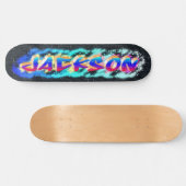 JACKSON Customisé Graffiti Skateboard (Horz)