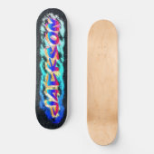 JACKSON Customisé Graffiti Skateboard (Recto)