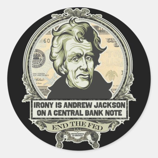 Jackson End the Fed Stickers Set (Voorkant)