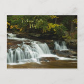 Jackson Falls, carte postale NH (Devant)