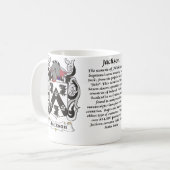 Jackson Family Coat of Arms a mok (Voorkant links)