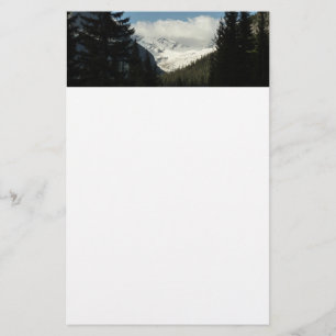 Jackson Glacier-uitzichtpunt in Glacier National P Briefpapier