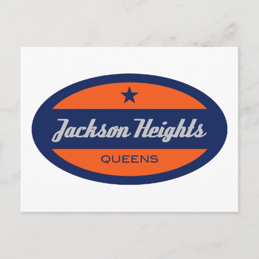 Jackson Heights Briefkaart (Voorkant)