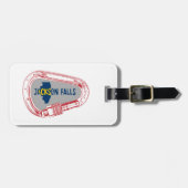 Jackson Herfst Illinois Rock Climate bing Carabine Bagagelabel (Voorkant horizontaal)