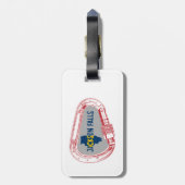 Jackson Herfst Illinois Rock Climate bing Carabine Bagagelabel (Achterkant verticaal)