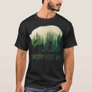Jackson Hole Beer State of Wyoming Pacific NW Wild T-shirt