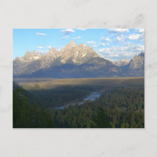 Jackson Hole-bergen (Grand Teton National Park) Briefkaart