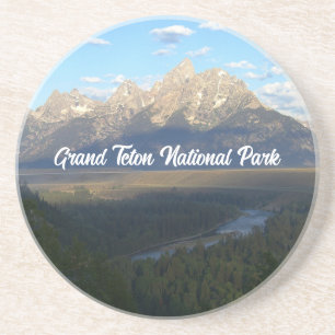 Jackson Hole-bergen (Grand Teton National Park) Zandsteen Onderzetter