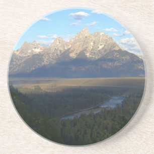 Jackson Hole-bergen (Grand Teton National Park) Zandsteen Onderzetter